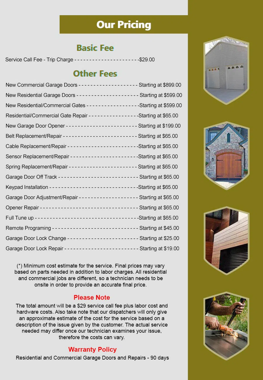 HighTech Garage Doors Philadelphia, PA 215-220-6319