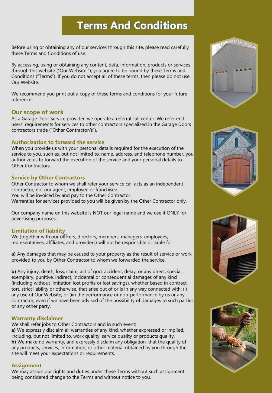 HighTech Garage Doors Philadelphia, PA 215-220-6319